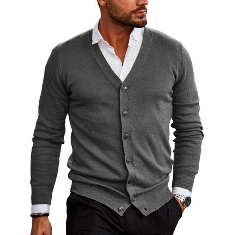 Heren Gilet Met Klassieke Knoopsluiting
