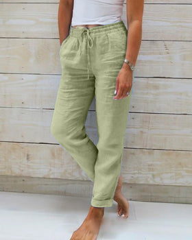 Dames wide leg broek comfortabel fit