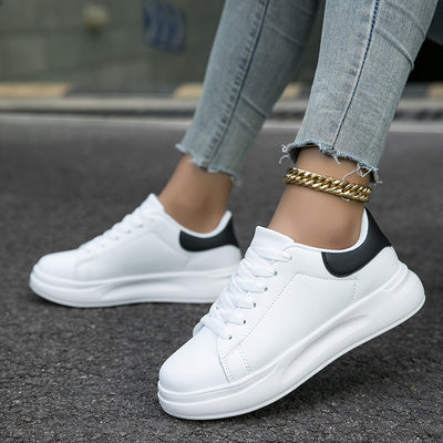 Dames orthopedische sneaker wit comfort