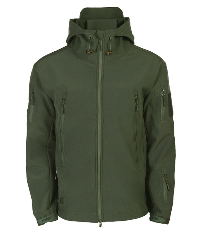 Heren Outdoor Militairjas Met Opbergzakken
