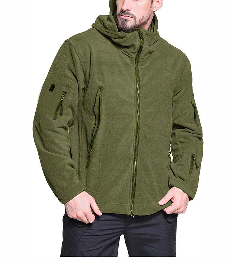 Heren Outdoor Fleecejas Comfortabel