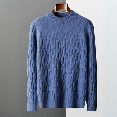 Heren sweater in zacht katoen