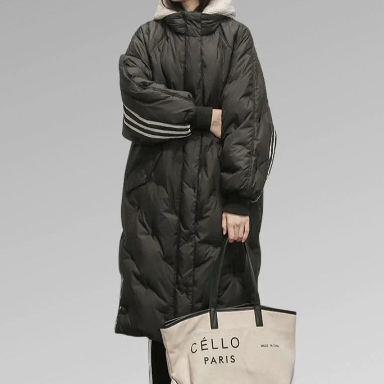Dames Hooded Parka Kniehoog Winter