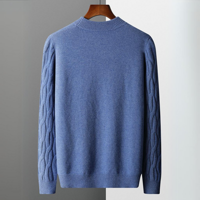 Heren sweater in zacht katoen