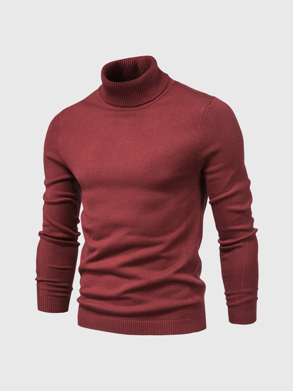 Heren turtleneck sweater katoen