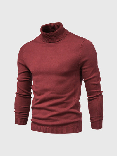 Heren turtleneck sweater katoen