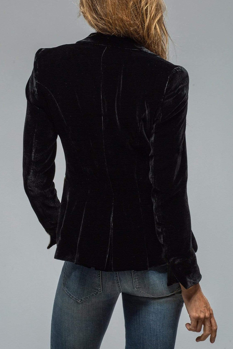 Dames Retro Blazer Met Revers