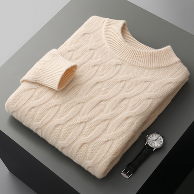 Heren sweater in zacht katoen