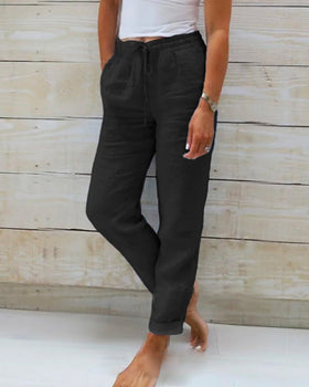 Dames wide leg broek comfortabel fit