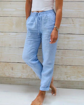 Dames wide leg broek comfortabel fit