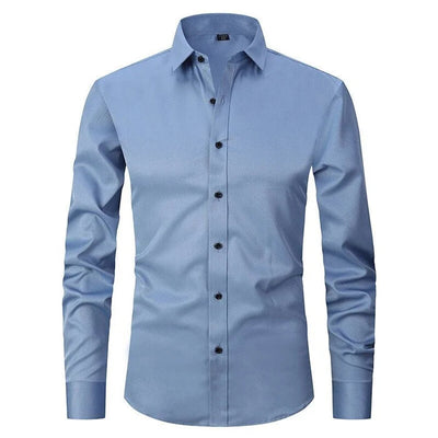 Heren overhemd slim fit stretch