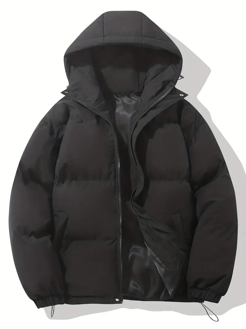 Dames winter puffer jacket met capuchon