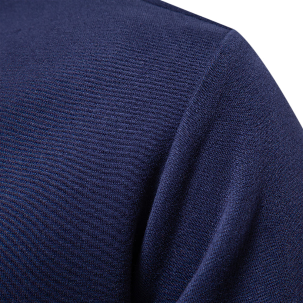 Heren Langarm Polo Met Klassiek Design