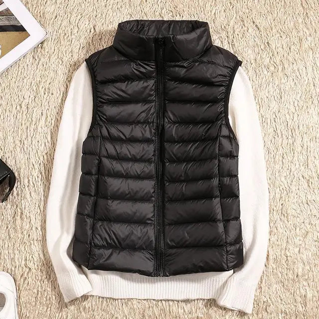 Dames ultralight dons bodywarmer slim fit