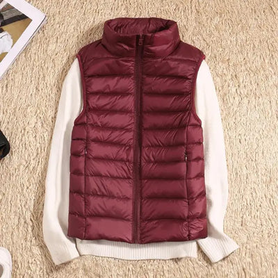 Dames ultralight dons bodywarmer slim fit