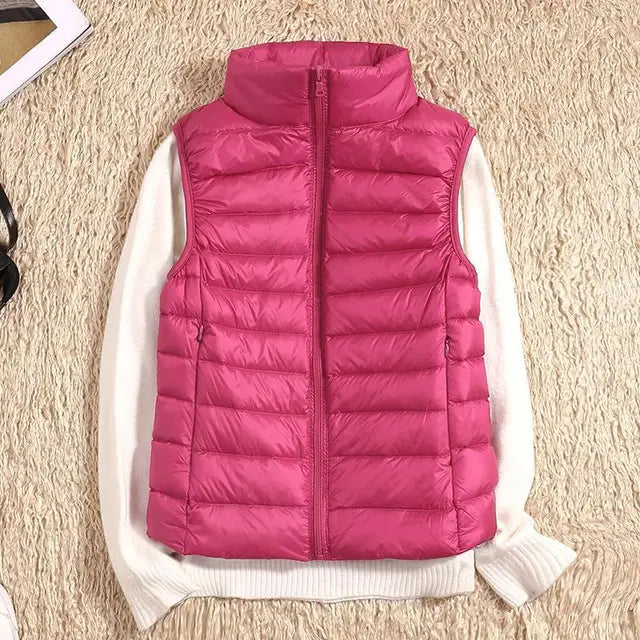 Dames ultralight dons bodywarmer slim fit