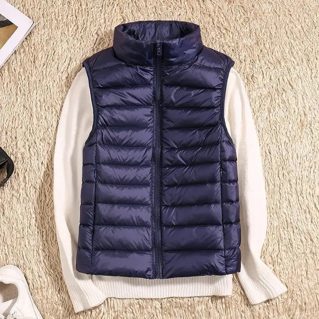 Dames ultralight dons bodywarmer slim fit