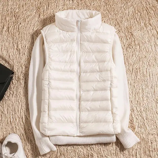 Dames ultralight dons bodywarmer slim fit