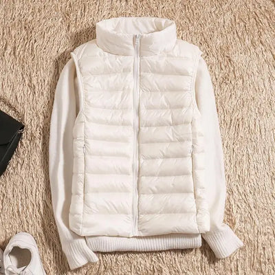 Dames ultralight dons bodywarmer slim fit