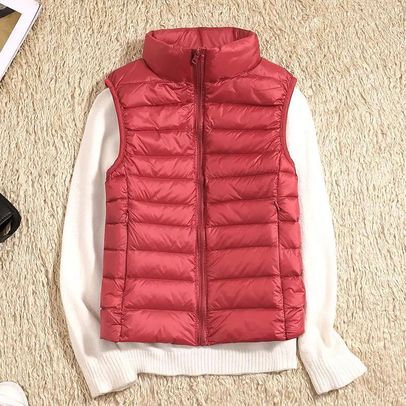 Dames ultralight dons bodywarmer slim fit