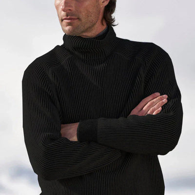 Heren turtleneck pullover kasjmier