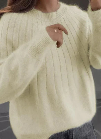 Dames pullover 100% cashmere regular fit