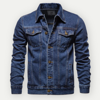 Heren Denim Truckerjack Stijlvol