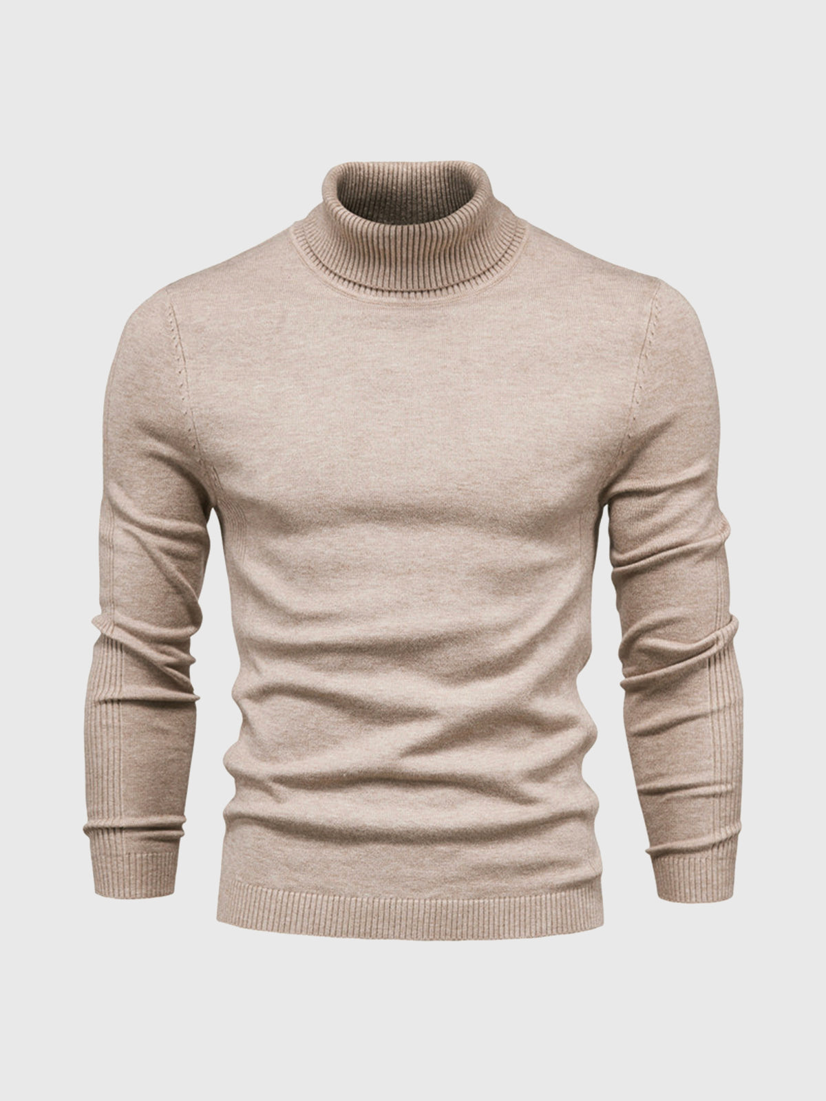 Heren turtleneck sweater katoen