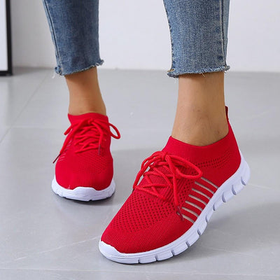 Dames orthopedische sneakers met comfortzool