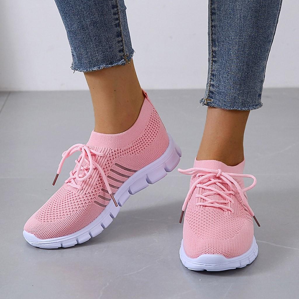 Dames orthopedische sneakers met comfortzool