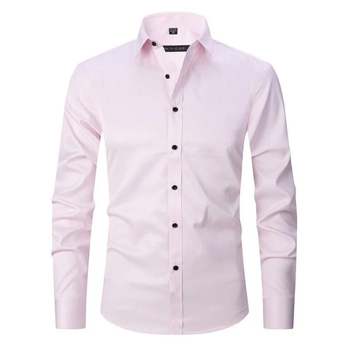 Heren overhemd slim fit stretch