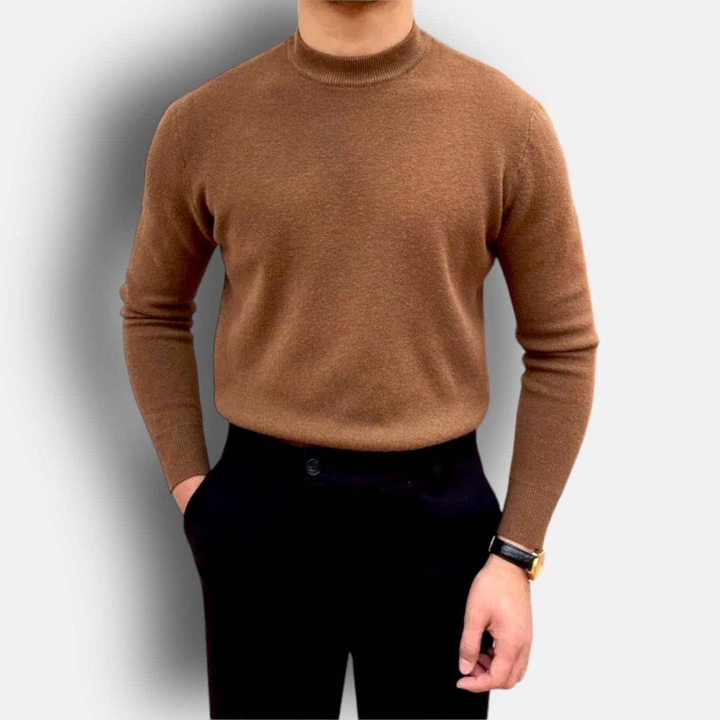Heren Trui in Smart Casual Stijl met Een Verfijnde Uitstraling