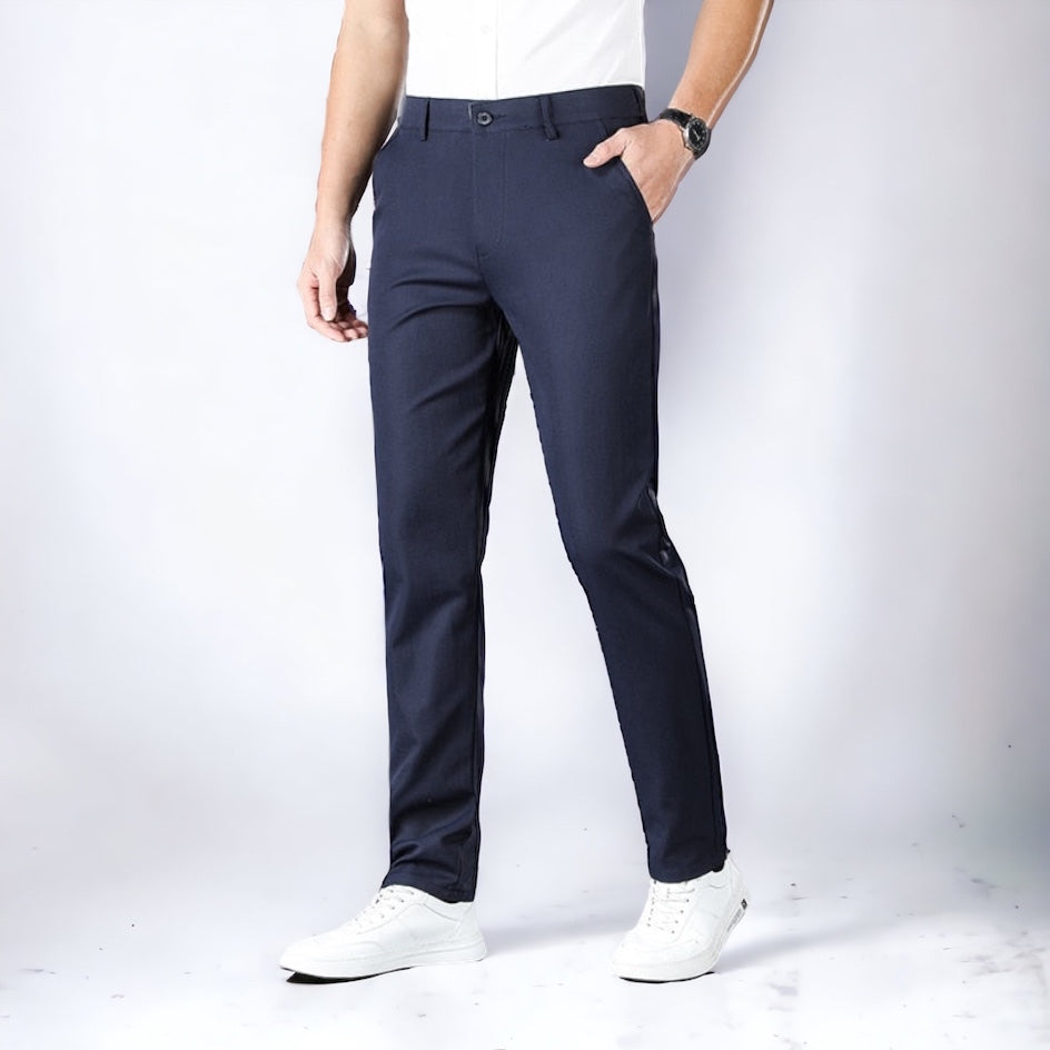 Heren Stretchbroek met Elegante Look