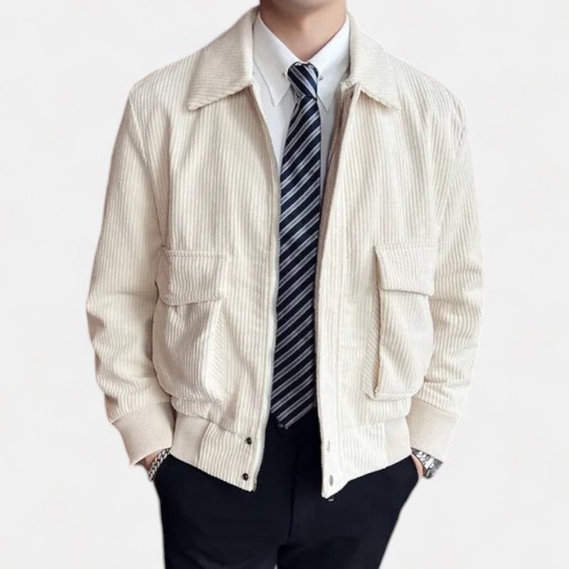 Heren Corduroy Casual Jas