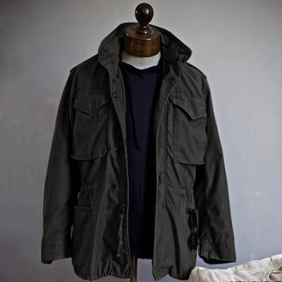 Heren field jacket in vintage stijl