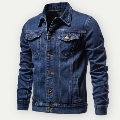 Heren Denim Truckerjack Stijlvol