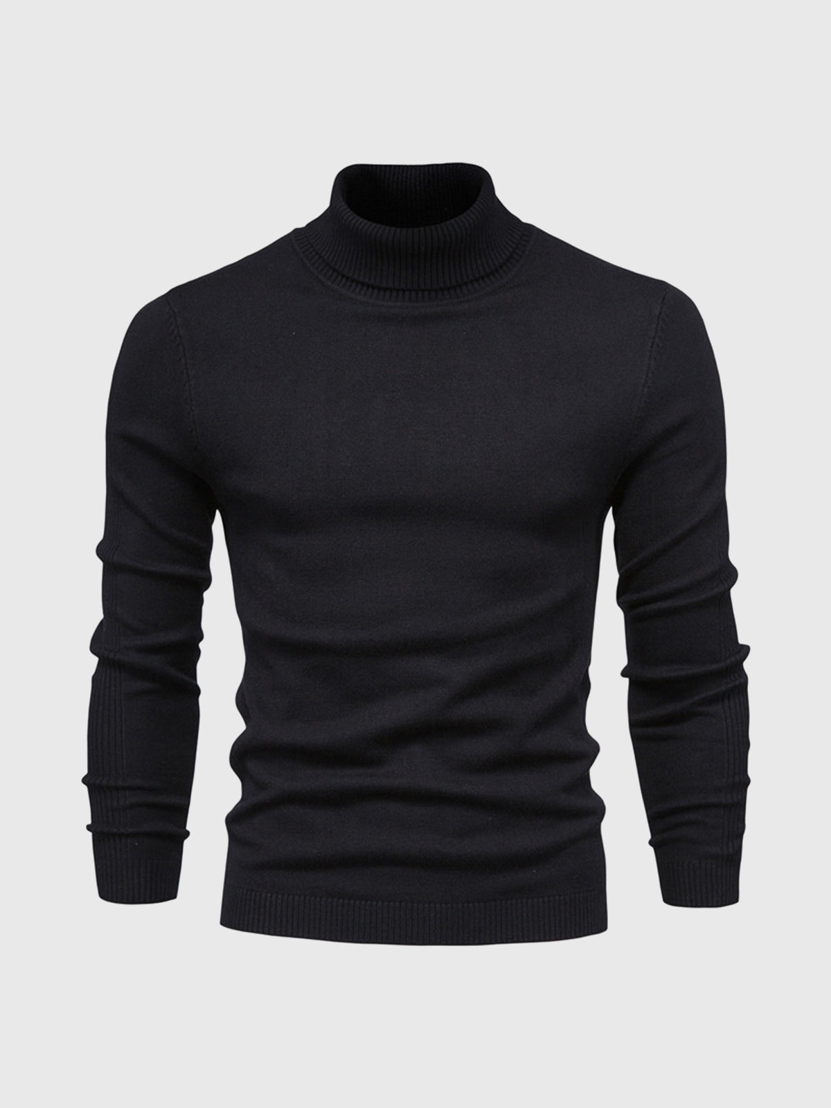 Heren turtleneck sweater katoen