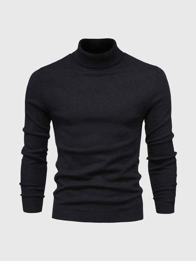 Heren turtleneck sweater katoen