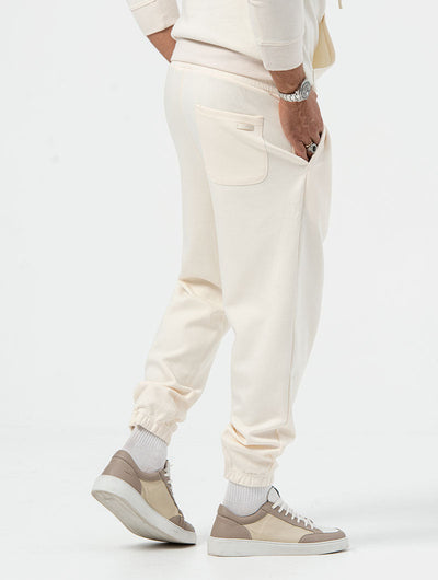 Heren Jogger Loose Fit Cream