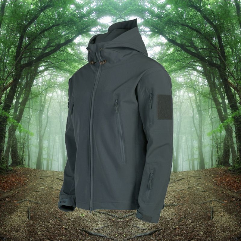 Heren Outdoor Militairjas Met Opbergzakken