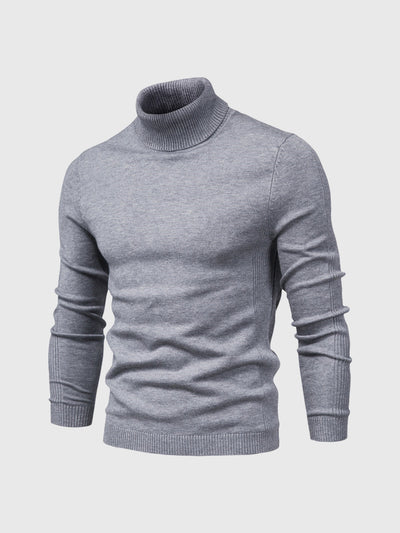 Heren turtleneck sweater katoen