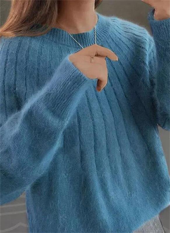 Dames pullover 100% cashmere regular fit