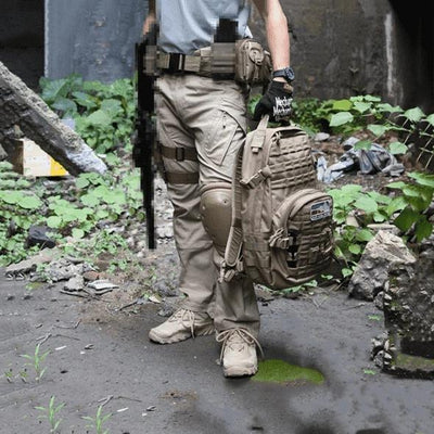 Heren outdoor broek waterdicht met cargozakken