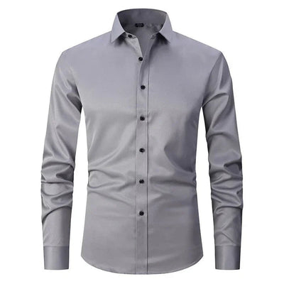 Heren overhemd slim fit stretch