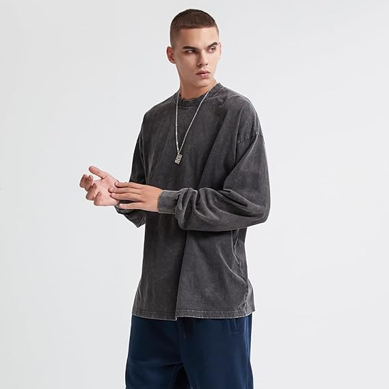 Heren Oversized Trui Relaxed Fit