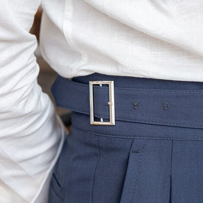 Heren high waisted tailored trousers