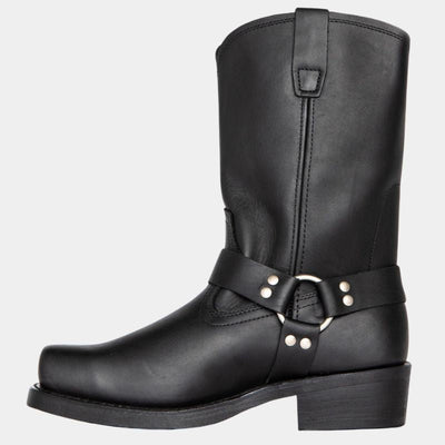 Dames cowboylaarzen leer klassiek design
