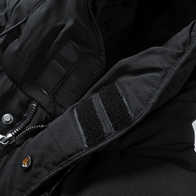 Heren padded long winter jacket