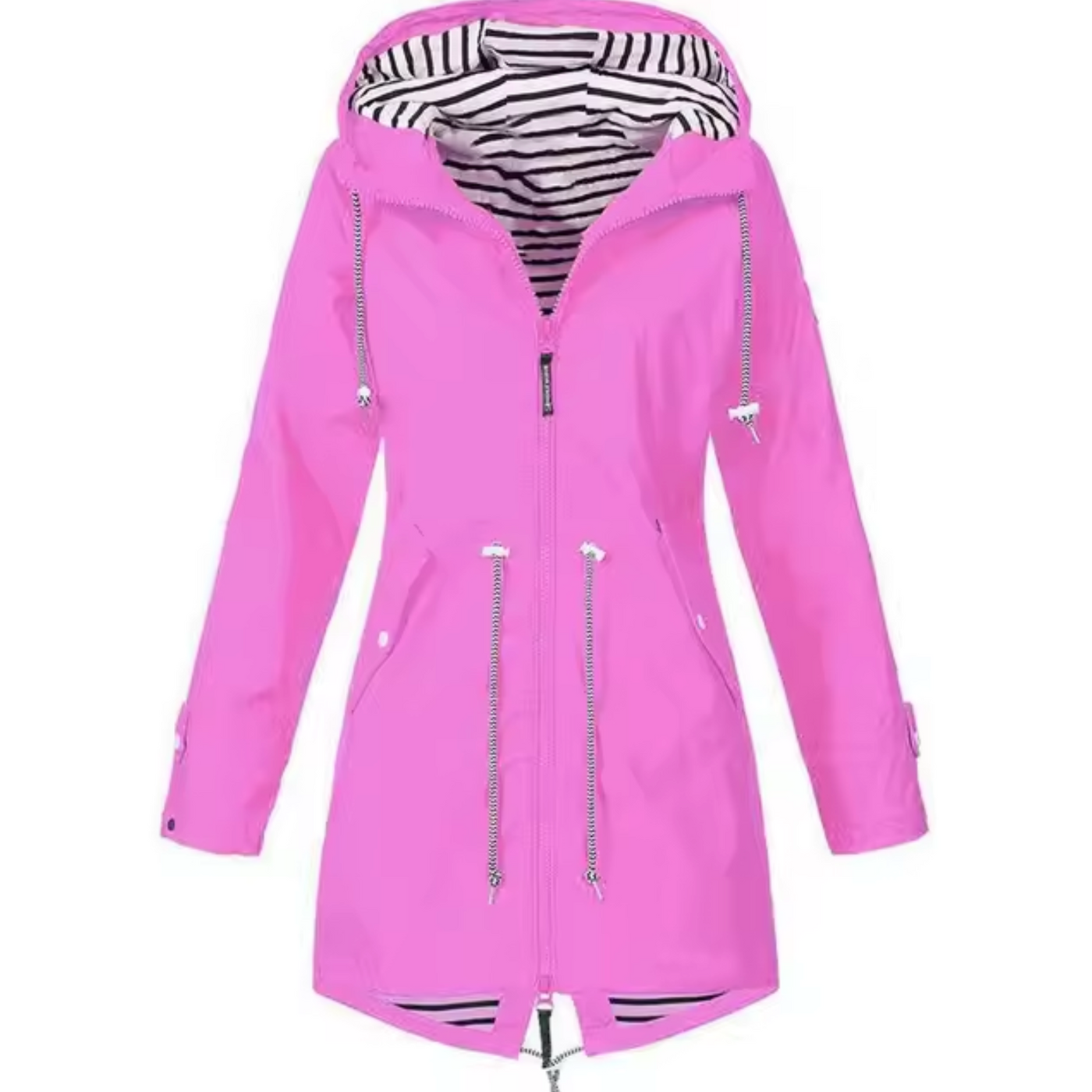 Dames regenjas waterdicht met capuchon