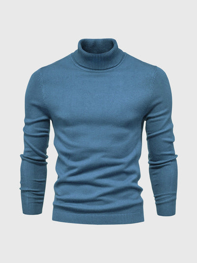 Heren turtleneck sweater katoen
